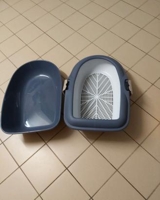 Toilette Aperta con setaccio per gatti