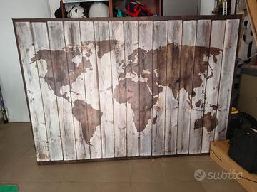 Poster Planisfero Ikea 200x140 cm