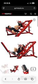 Leg Press Hack Squat Heavy Duty Gymequip.eu