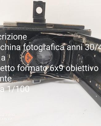 Fotocamera AGFA vintage anni 30