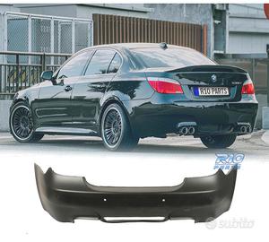 PARAURTI POSTERIORE BMW E60 07-10 LOOK M5 PDC
