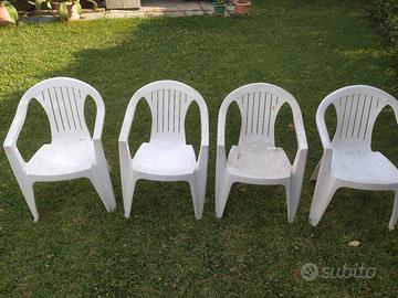 Sedie da giardino 