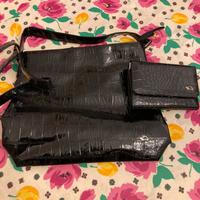 Borsa e portafogli Carpisa vernice nero