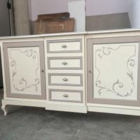 NUOVA CREDENZA DECORATA A MANO