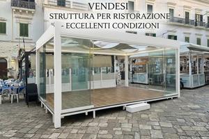 DEHOR / STRUTTURA 6X4 M in ferro zincato