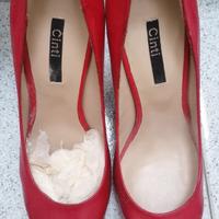 Decollete Cinti N°40 tacco a spillo alto 12 cm