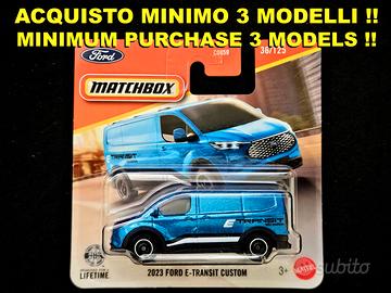 Matchbox Ford E-Transit Custom 2023