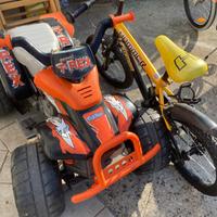 quad e bici insieme