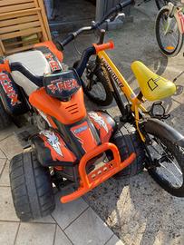 quad e bici insieme