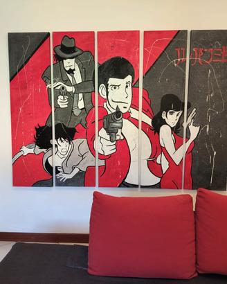 Set tele in juta Lupin III