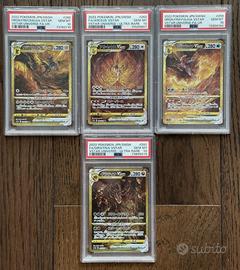 Pokemon giratina palkia dialga arceus psa10 + reg