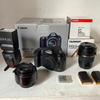 Corredo Canon 5D mkIII + Lenti e Accessori