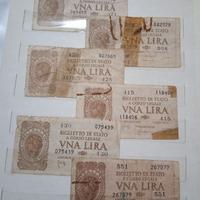 Lire 1/2/10 lire carta