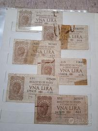 Lire 1/2/10 lire carta