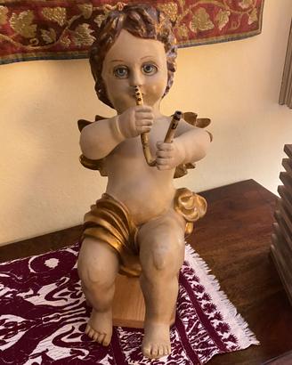 Putto in legno