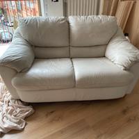 Divano 2 posti in pelle chateau d’ax