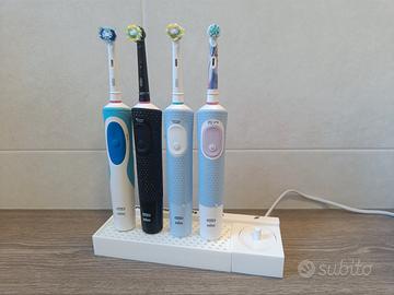 Base supporto porta 4 spazzolini Oral-B personaliz