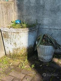Vasi in cemento da giardino
