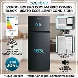 Frigorifero Cecotec Bolero CoolMarket 204L Nero