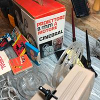 Proiettore a motore 8mm della cinebral