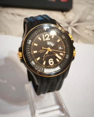 Hamilton khaky navy gmt