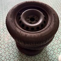 Set 4 cerchi 14 in ferro per Fiat Panda - Fiat 500