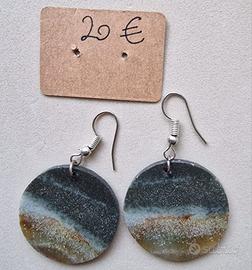 Orecchini in pietra naturale
