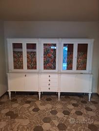 Credenza vetrinetta retrò vintage restaurata