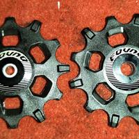 Set di 2 pulegge in derlin 12/12 Shimano/Sram