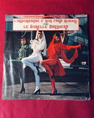 LP. vinile sorelle bandiera colonna sonora