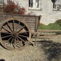 Carro a Mano di Legno epoca