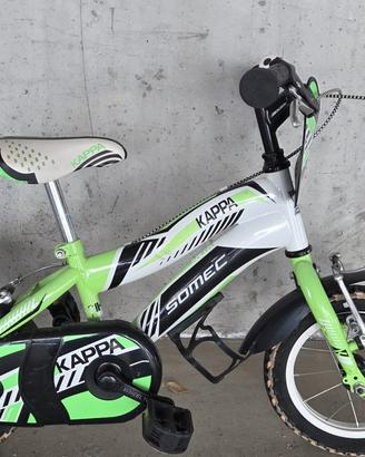 Bici Bambino Kappa SOMEC – Verde/Bianca