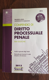 Compendio di diritto processuale penale.2013