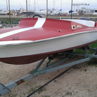 Scafo 5 metri con motore johnson 737 gt 40 cv 3203