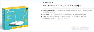 TP-Link Router ADSL2 + Range Extender