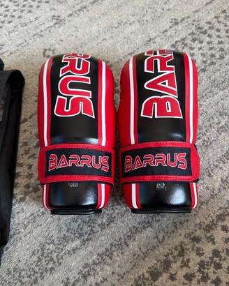 Kickboxing Guantoni e Parapiedi Calzari Barrus