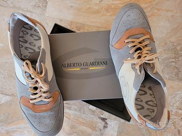 Sneaker uomo estiva in camoscio numero 45