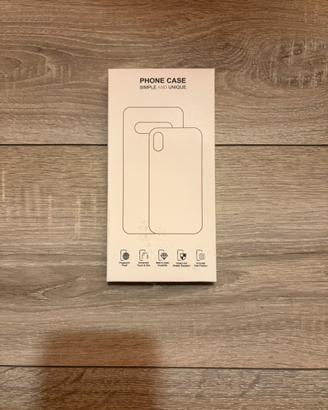 Cover in silicone trasparente e protezione vetro