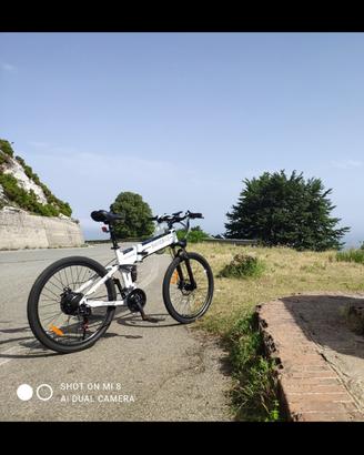 Samebike LO26 Bianca - E-Bike Pieghevole