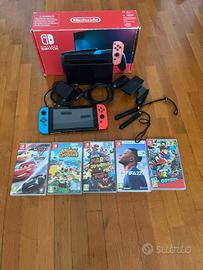 Nintendo switch 1 + giochi