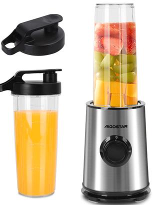 Aigostar Frullatore Portatile, Frullatore Elettric