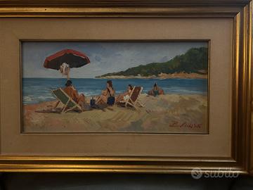 Quadro “bagnanti, Livorno”