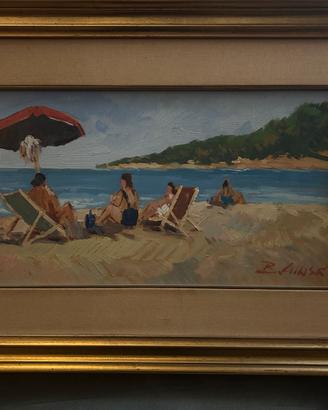 Quadro “bagnanti, Livorno”