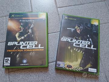 SPINTER CELL COPPIA GIOCHI PER LA PRIMA XBOX