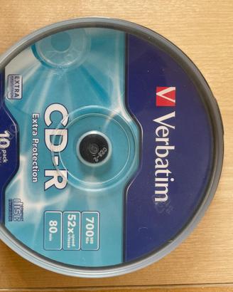 40 CD-R Verbatim Extra Protection 700MB 52x
