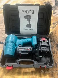 Soffiatore Turbo con 2 Batterie da 48V e Valigetta