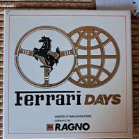 mattonella celebrativa Ferrari Days