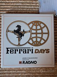 mattonella celebrativa Ferrari Days