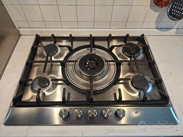 Piano Cottura a Gas Bosch 70 cm 5 Fuochi Inox