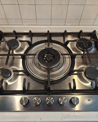 Piano Cottura a Gas Bosch 70 cm 5 Fuochi Inox